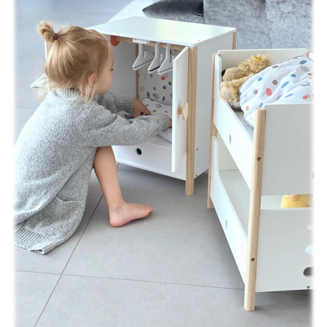 Lille Fod Dukke Garderobe Little Button