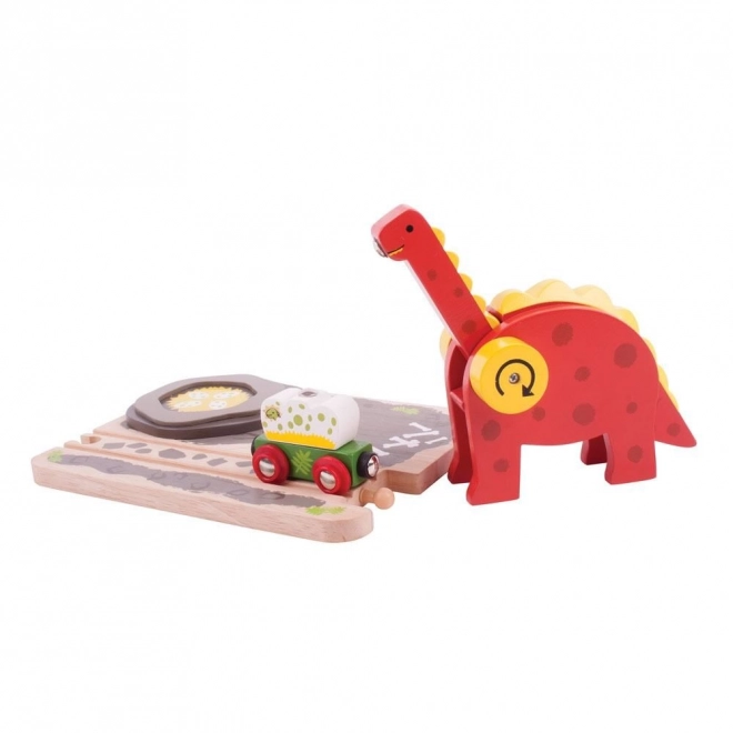 Bigjigs Rail Dinosaur Kran
