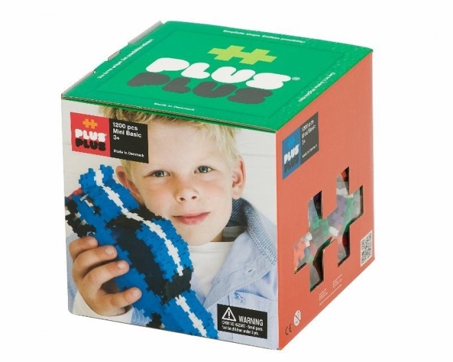 PlusPlus Mini Basic 1200 stk. byggelegetøj til børn