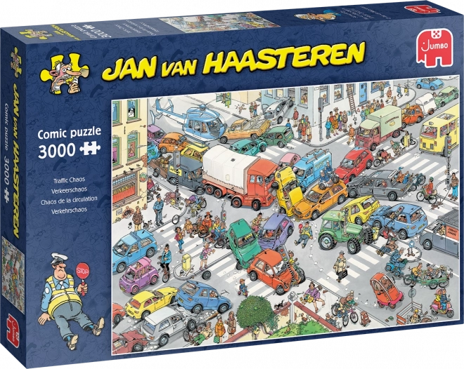 JUMBO Puslespil JvH Trafikkaos 3000 brikker