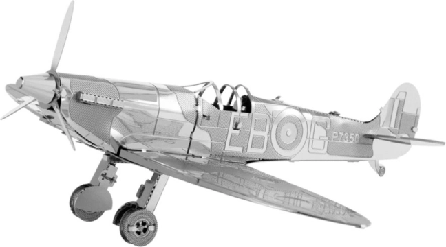 Metal 3D byggesæt Fly Supermarine Spitfire
