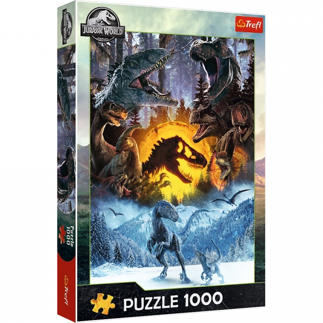 Jurassic Park puslespil 1000 brikker