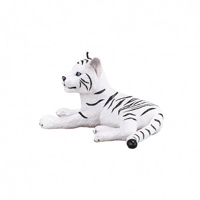 Hvid Tigers Figur Liggede