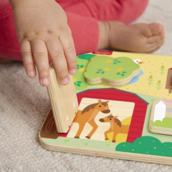 Fisher-Price Træleg gemmeleg med dyr