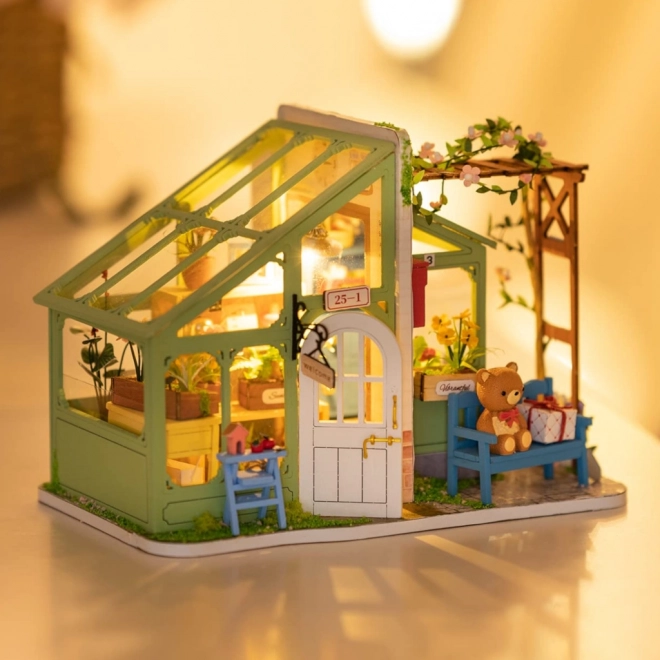 Forårsblomster - DIY Miniaturedukkehus