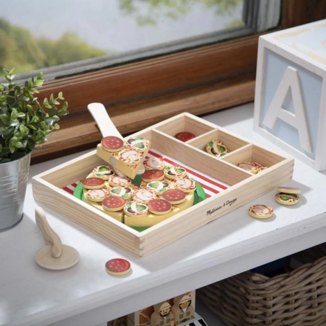 Melissa & Doug pizza party sæt