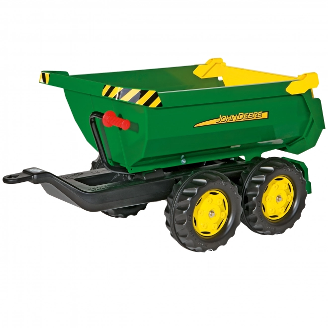 Rolly Toys trailer med tippende lad John Deere