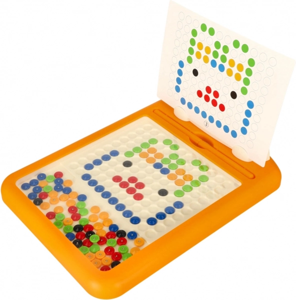 Magnetisk mosaiktavle med kanin, 118 magnetiske knapper