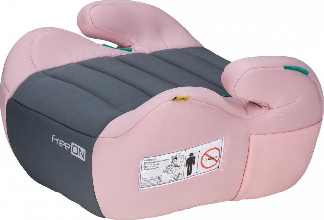 FreeON Sæde Booster Comfy i-Size 125-150 cm, Pink-grå