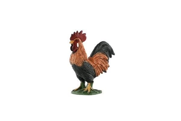 Plastfigur af hane 5cm