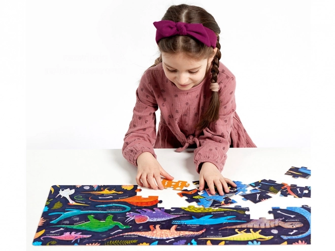 Puzzle CzuCzu Grr Dinosaurer 60 brikker