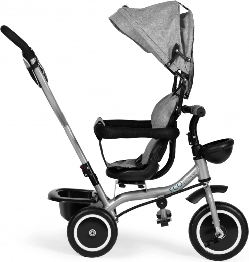 Støjsvage EVA-hjul og sikker bremsning