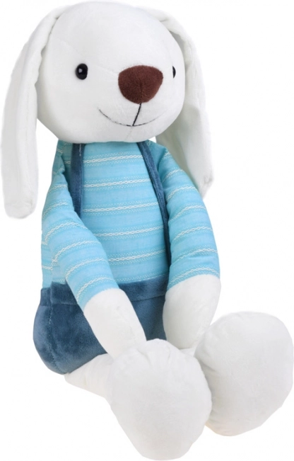 Plysset kaninunge i selebukser 60 cm – Kanin