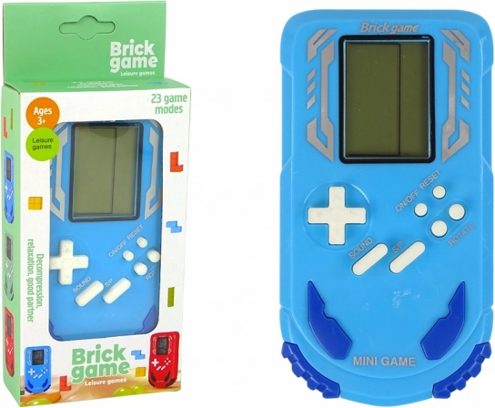 Lomme-konsol Brick Game – blå