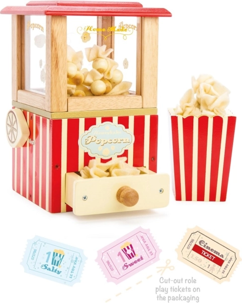 Træ-popcornmaskine LE TOY VAN Honeybake