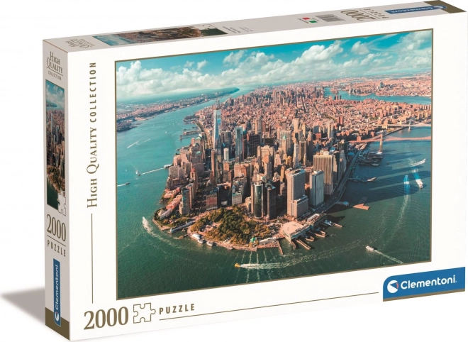 Puslespil 2000 brikker Lower Manhattan, New York City