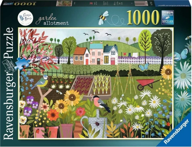 Puslespil Havearbejde 1000 brikker Ravensburger