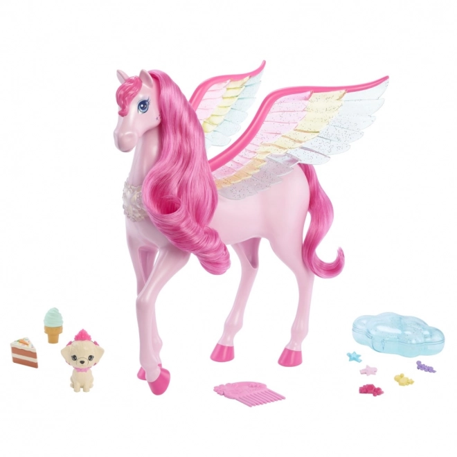 Figur Barbie magisk Pegasus med lys og lyde
