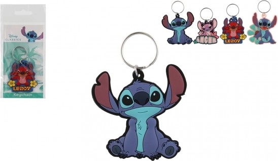 Gummi-nøglering Stitch