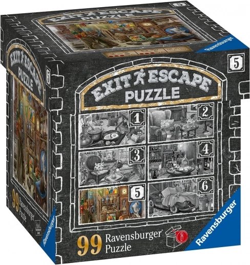 Ravensburger Escape-puslespil: Det Hjemsøgte Palæ 5: På Loftet
