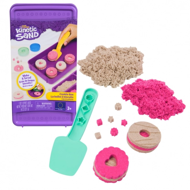 Kinetisk sand til kagedesign