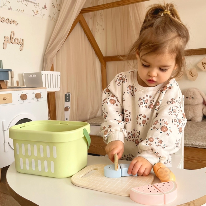 Træsæt til madskæring Tooky Toy