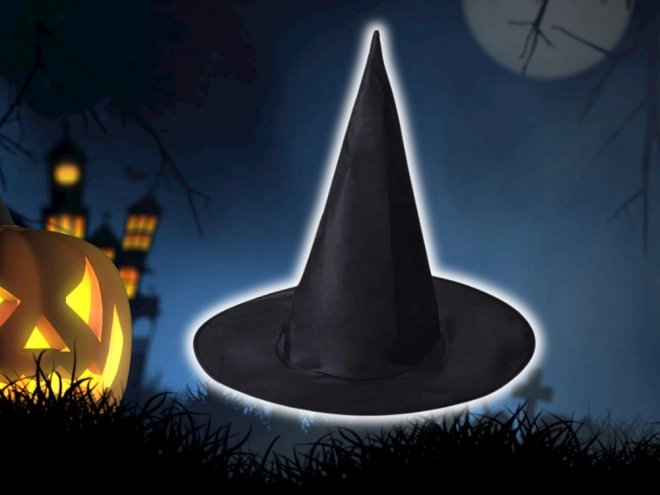 Sort heksehat til Halloween