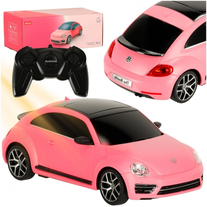 Rastar Volkswagen Beetle med fjernstyring 1:24 Skiftende farver