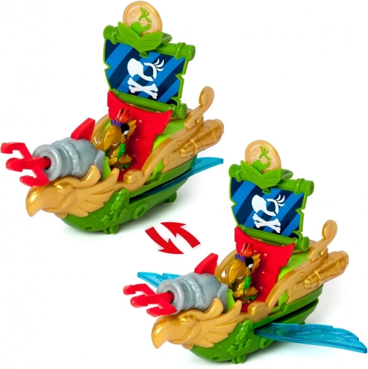 Imponerende piratskib