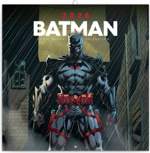 Noteskalender Batman Comics 2026