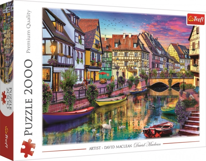 Puslespil 2000 brikker Colmar Frankrig