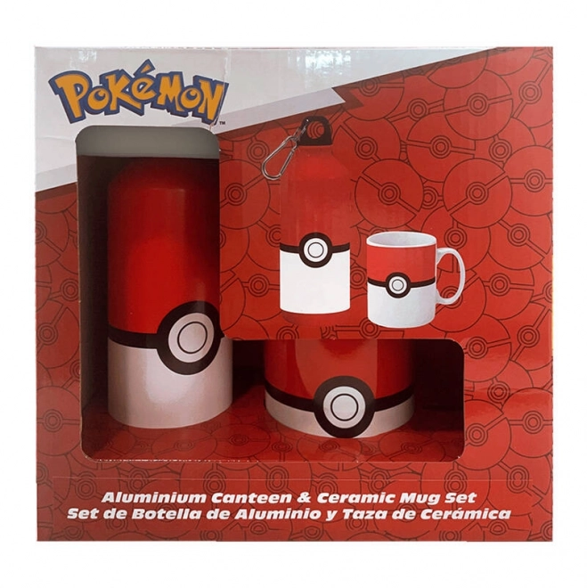 Bæger og vandflaske Pokemon KiDS Licens