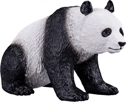 pandafigur stor af holdbar plast
