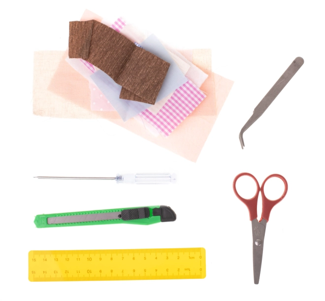 DIY-sæt med værktøj og lim