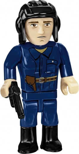 Tankmandsfigur og detaljeret interiør