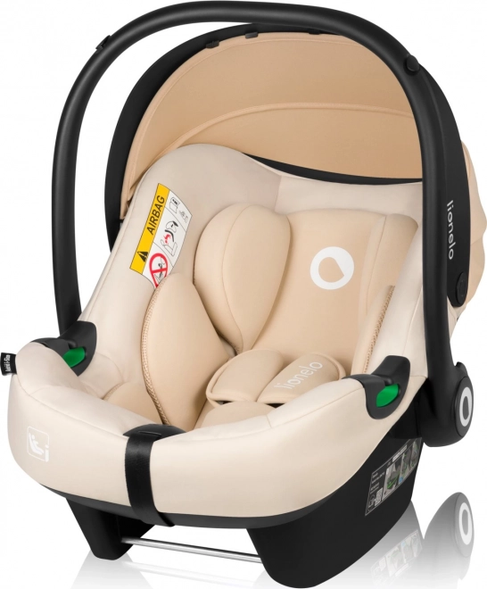 LIONELO Autostol Astrid i-Size 40-87cm, Beige Sand