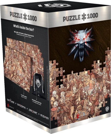 Puslespil The Witcher – Fødselsdag 1000 brikker