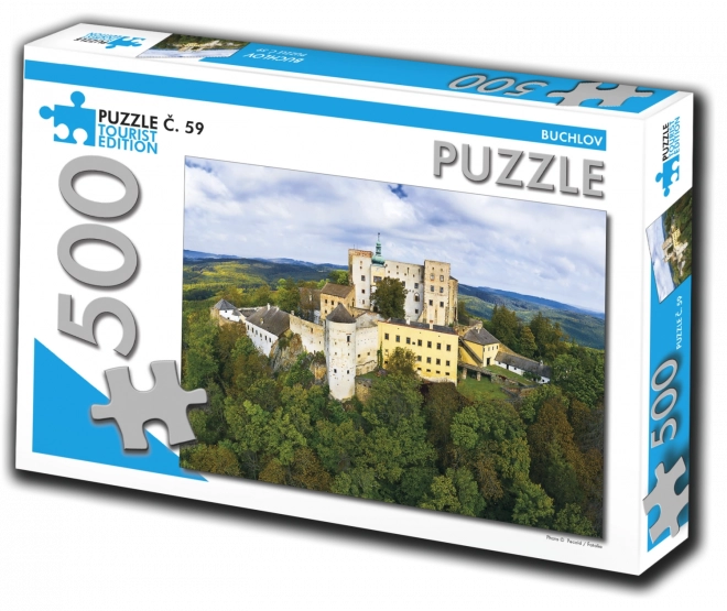 Puzzle Tourist Edition Buchlov 500 brikker