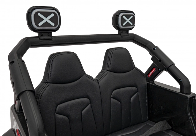 Børne elektrisk off-road bil sort