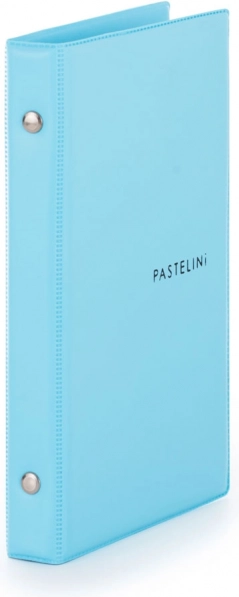 Karis A6 PVC Pastelini blå notesblok