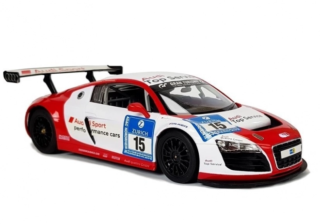 Rastar Audi R8 LMS fjernstyret bil 1:14 hvid-rød