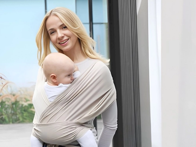 Babysjal bærer af åndbart stof