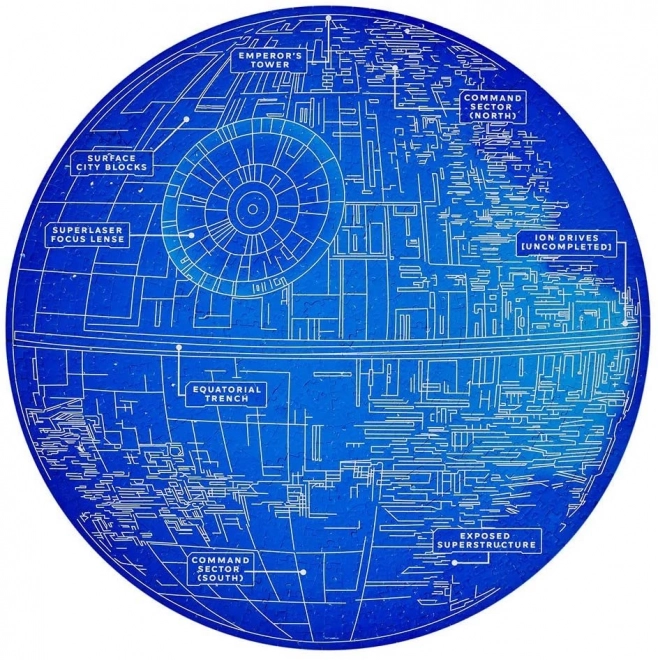 Ridley's Spil Star Wars Dødsstjerne 1000 brikker