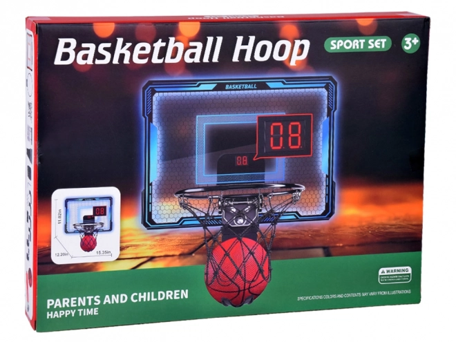 Basketballbræt sæt basketball tæller + bold SP0809