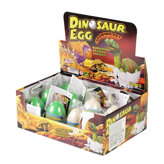 Voksende dinosaur i æg