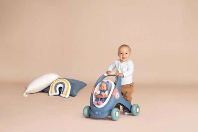 Smoby gåstol 3 i 1 med dukke