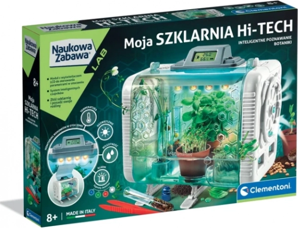 Videnskabelig sjov – hi-tech botanisk laboratoriedrivhus CLEMENTONI