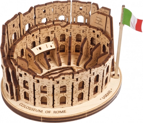 Ugears 3D træ mekanisk puslespil Colosseum
