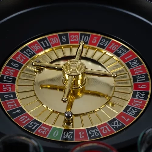 Party roulette + glas