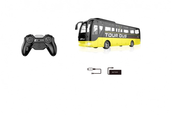 RC-bus med fjernbetjening blå